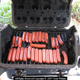 Illustration for article titled Small Block Chevy Grill Burns Meat, Not Mustangs
